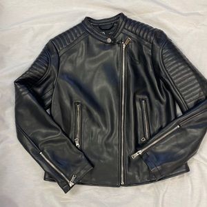 Zara faux leather jacket